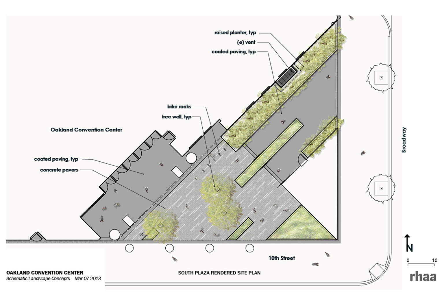 Oakland Convention Center and Marriott Hotel