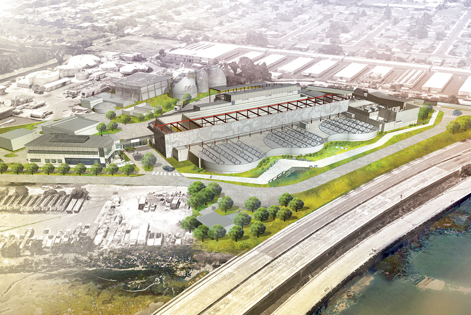 San Mateo Wastewater Treatment Plant