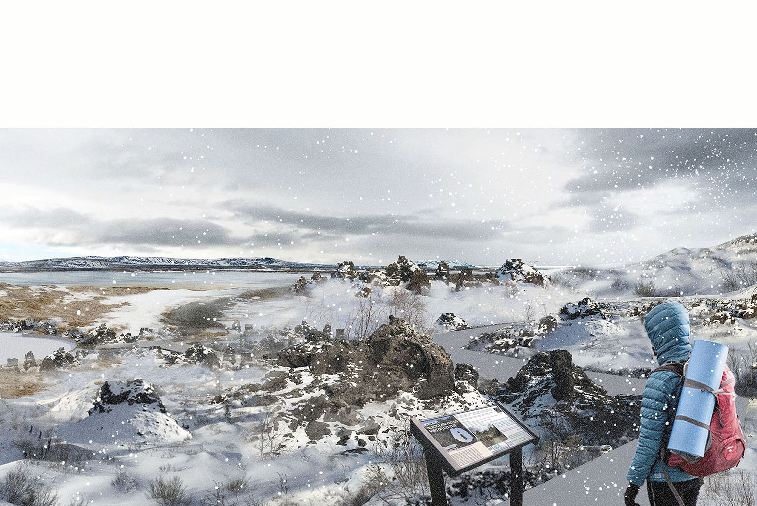 Iceland Black Lava Visitor Center