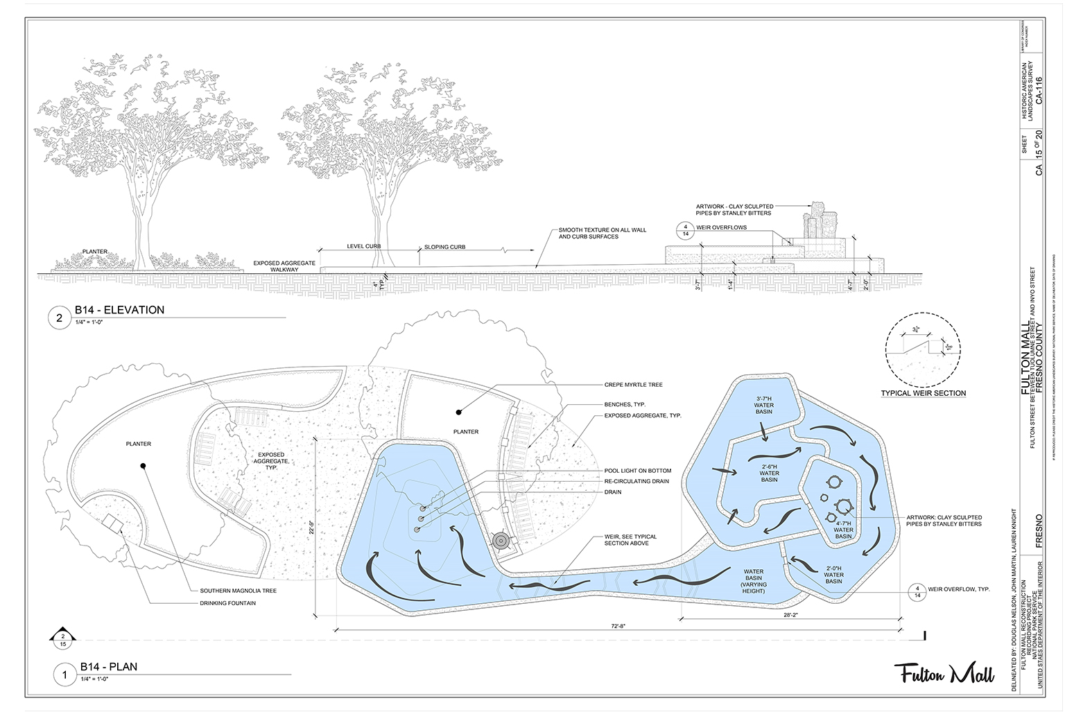 Fulton Mall Historic American Landscape Report Survey (HALS)