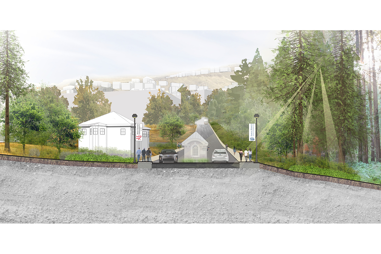 Holy Names University + Samuel Merritt University Master Plan