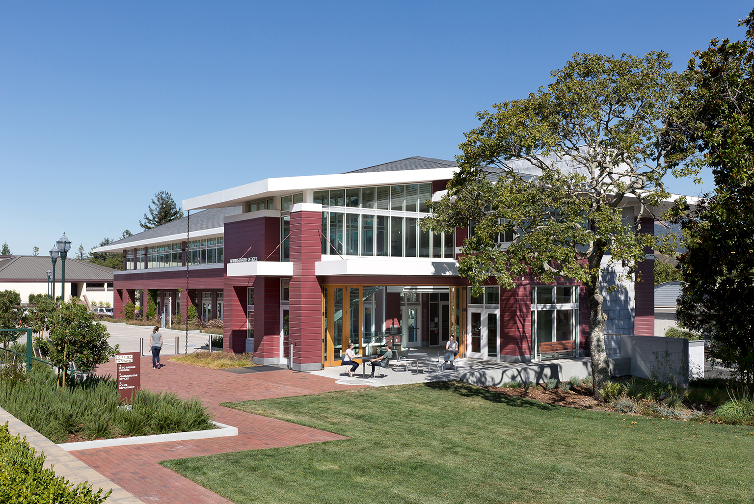 Novato Civic Center City Administration Office Building