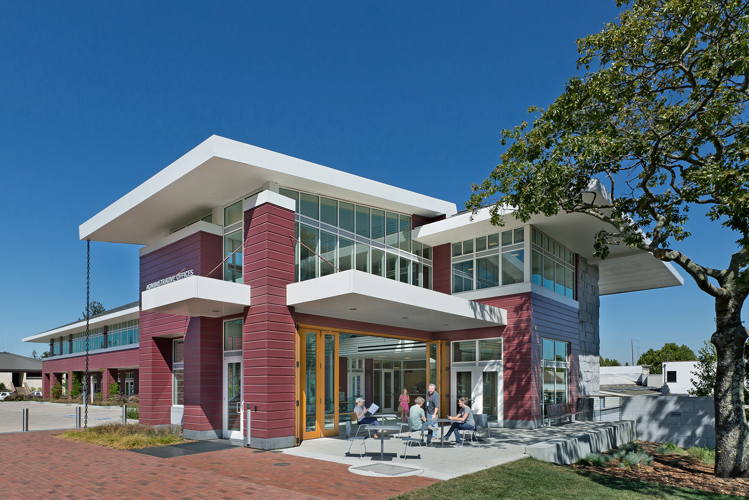 Novato Civic Center City Administration Office Building