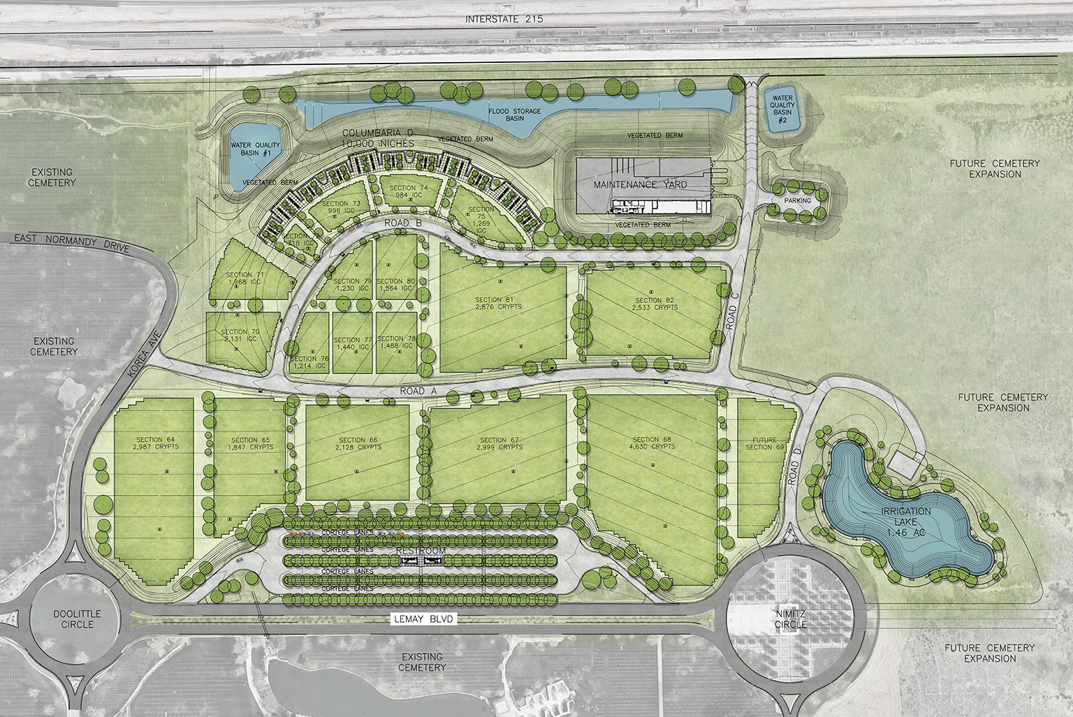 Riverside National Cemetery Phase 5