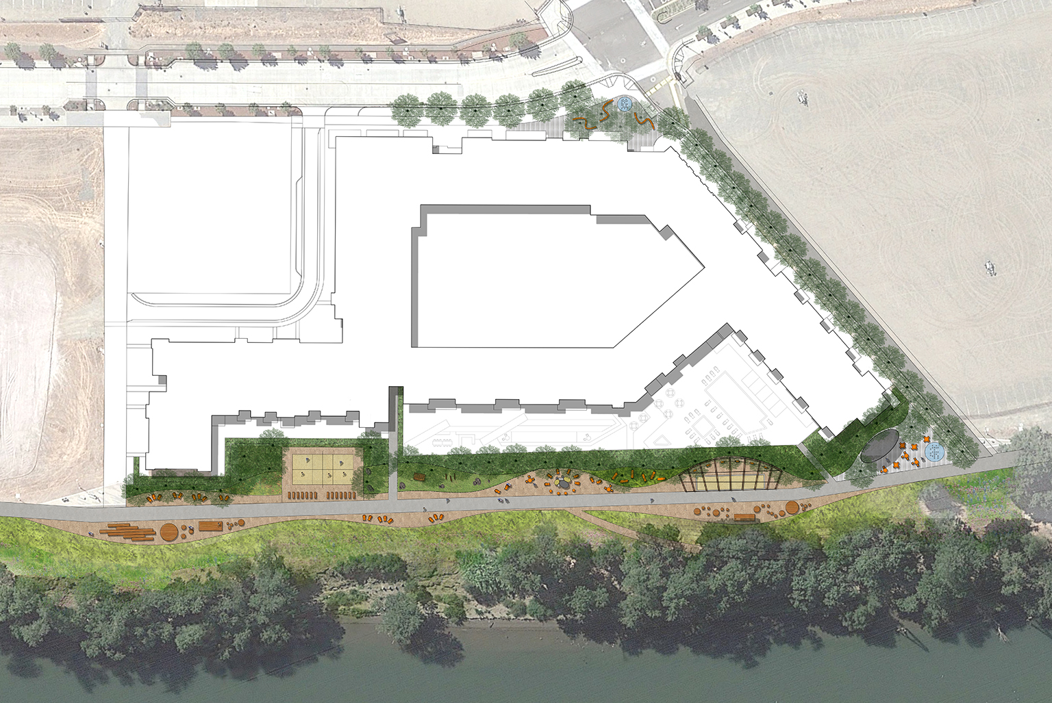 West Sacramento Riverwalk Trail