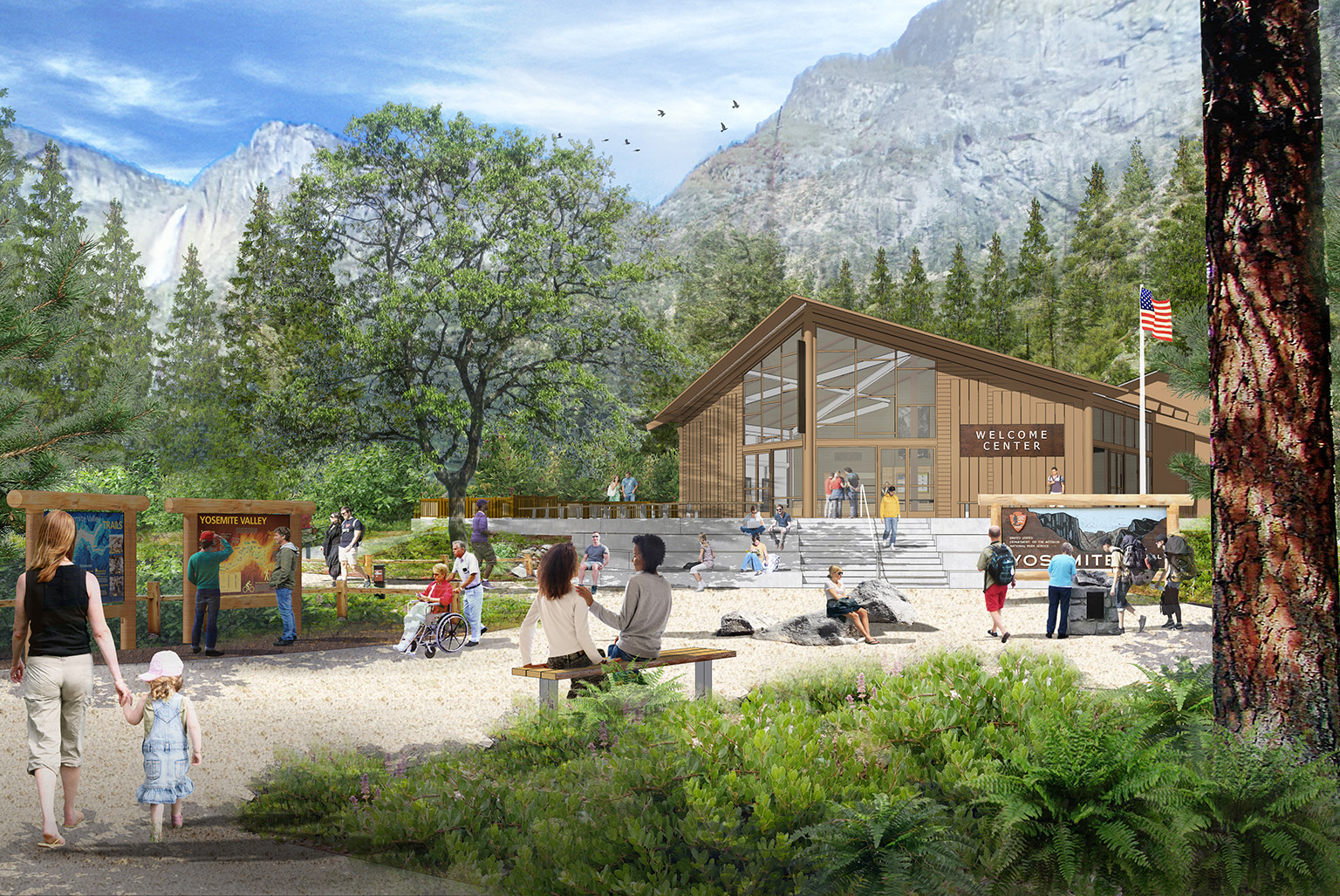 Yosemite Valley Welcome Center