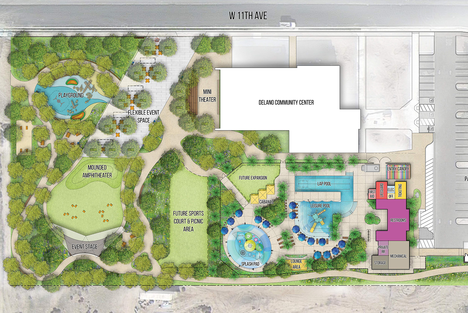 Delano Park and Aquatic Center