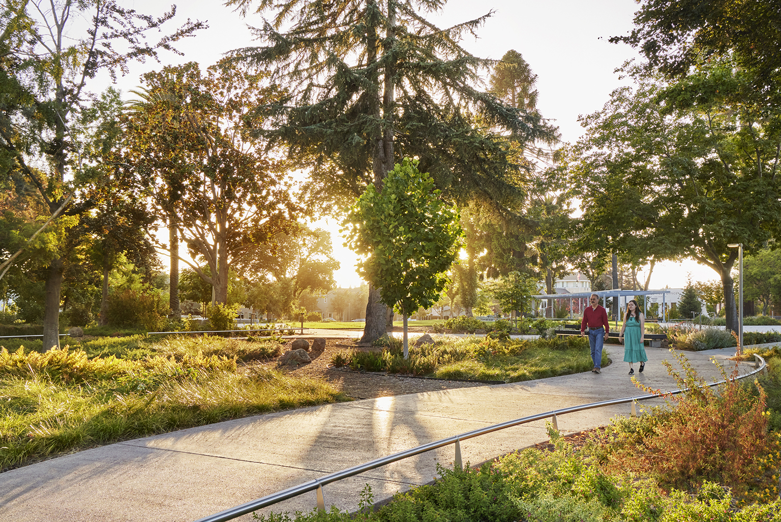 Hayward Library + Heritage Plaza